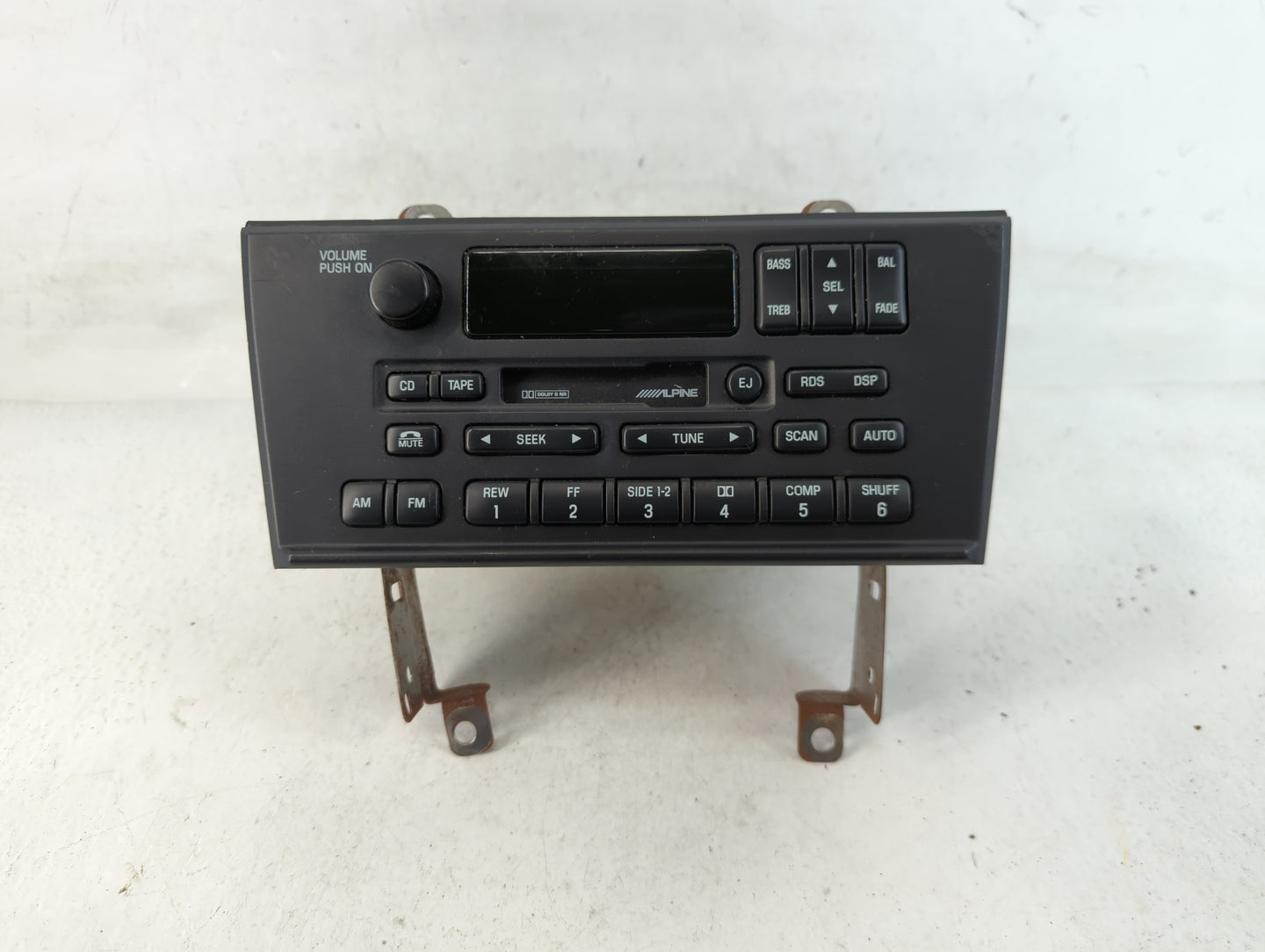 2000 Lincoln Ls Radio AM FM Cd Player Receiver Replacement P/N:XW4F-18C870-BK Fits OEM Used Auto Parts - Oemusedautoparts1.c