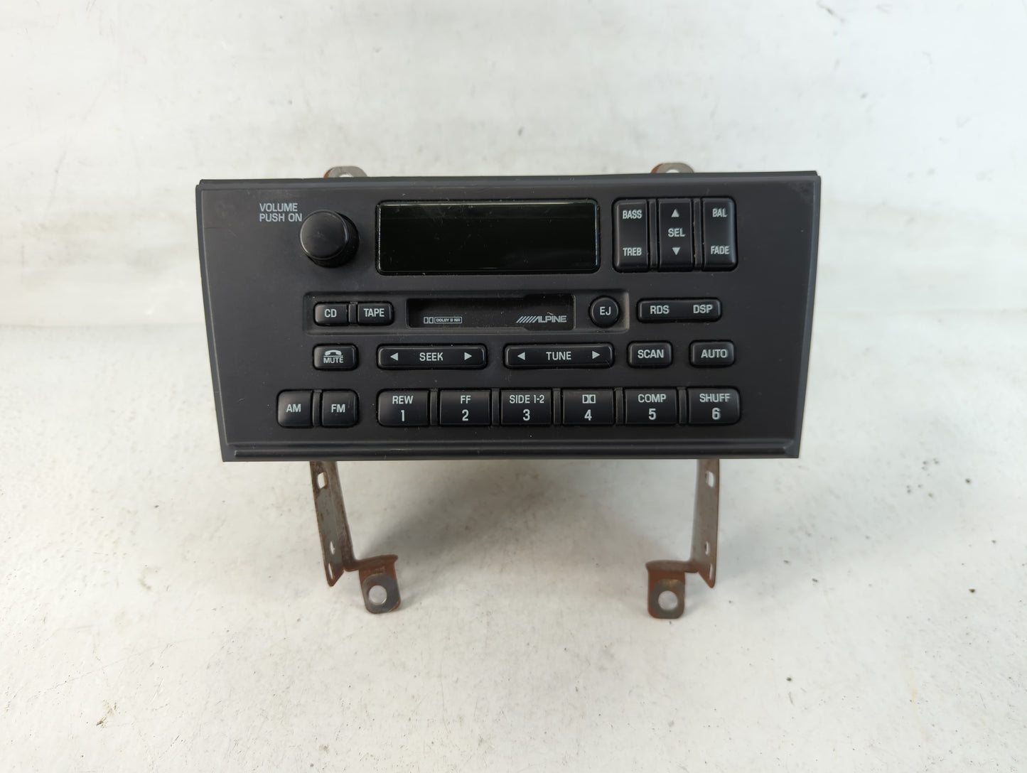 2000 Lincoln Ls Radio AM FM Cd Player Receiver Replacement P/N:XW4F-18C870-BK Fits OEM Used Auto Parts - Oemusedautoparts1.c