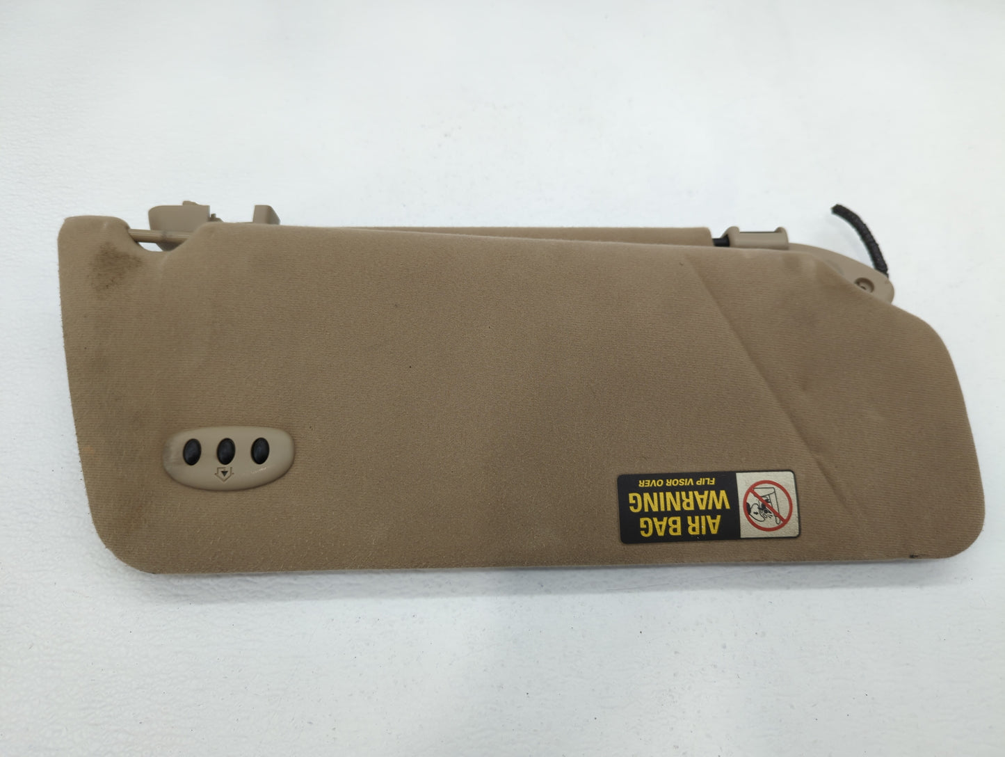 2000 Lincoln Navigator Sun Visor Shade Replacement Driver Left Mirror Fits OEM Used Auto Parts - Oemusedautoparts1.com