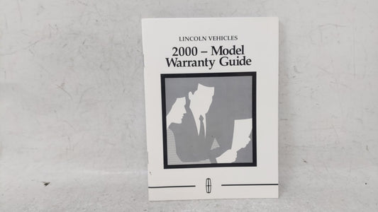 2000 Lincoln Navigator Owners Manual Book Guide OEM Used Auto Parts