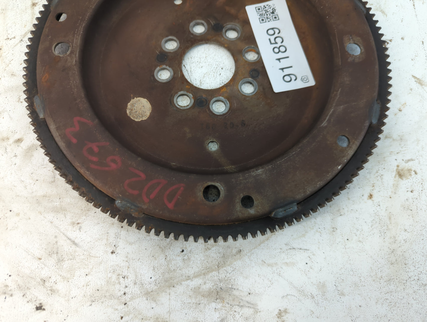 2000 Mazda 2 Transmission Flywheel Flexplate Fits OEM Used Auto Parts - Oemusedautoparts1.com