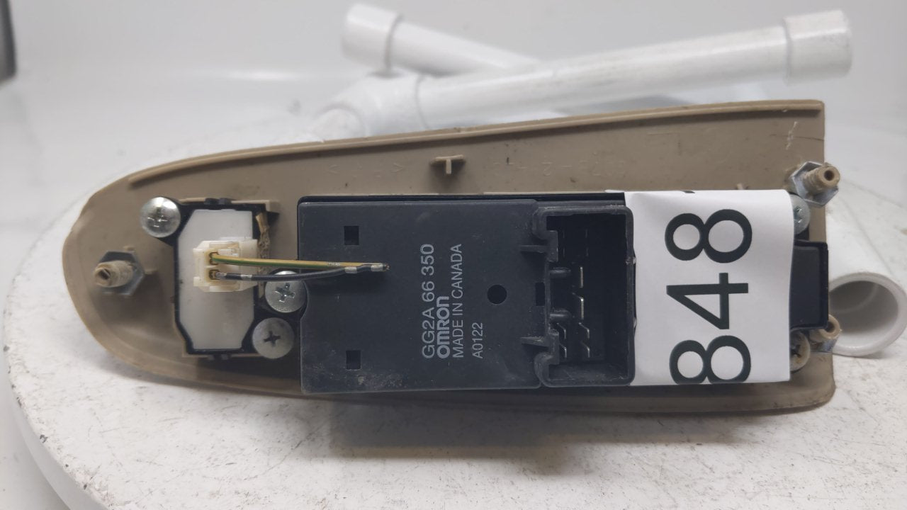 2000 Mazda 626 Master Power Window Switch Replacement Driver Side Left Fits OEM Used Auto Parts - Oemusedautoparts1.com