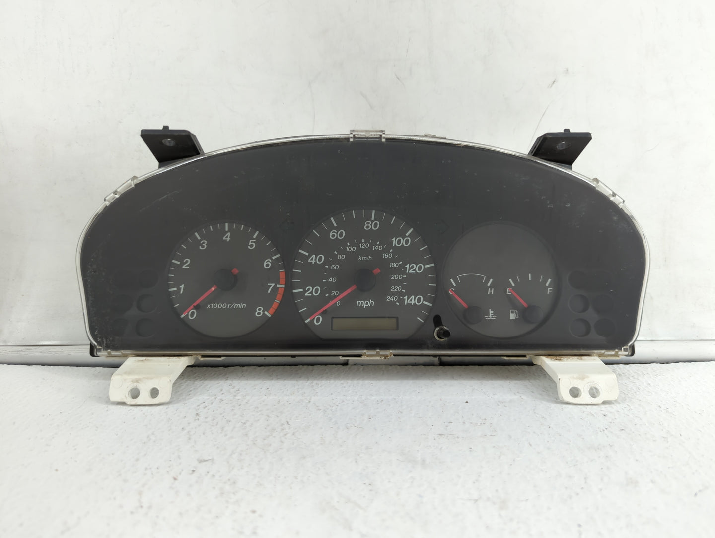 2000 Mazda 626 Instrument Cluster Speedometer Gauges P/N:69218-240A Miles: Fits OEM Used Auto Parts - Oemusedautoparts1.com