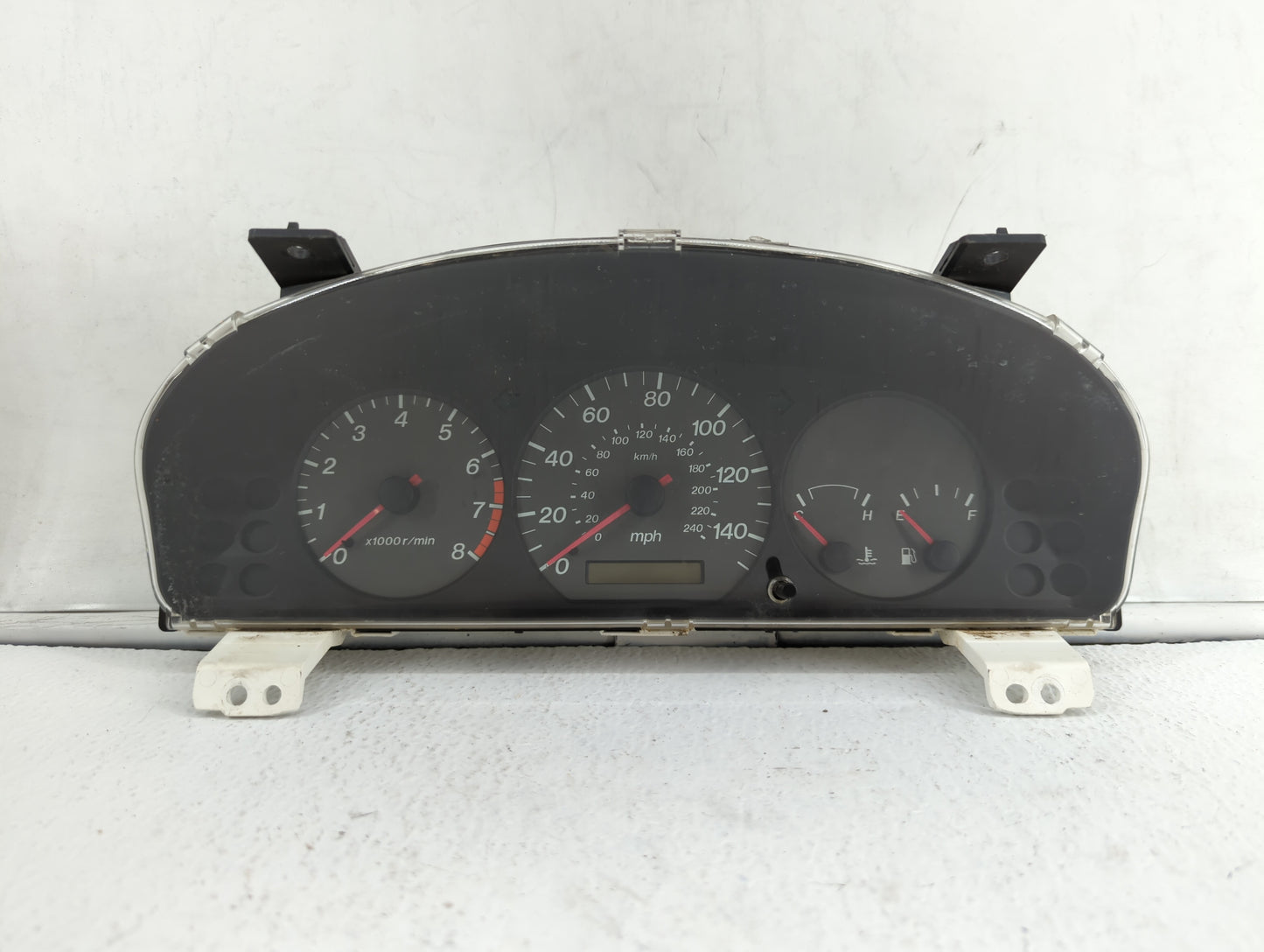 2000 Mazda 626 Instrument Cluster Speedometer Gauges P/N:69218-240A Miles: Fits OEM Used Auto Parts - Oemusedautoparts1.com