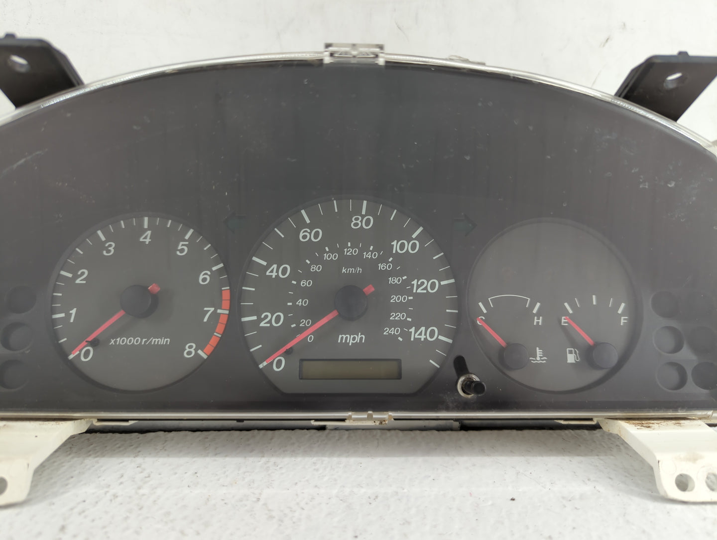 2000 Mazda 626 Instrument Cluster Speedometer Gauges P/N:69218-240A Miles: Fits OEM Used Auto Parts - Oemusedautoparts1.com