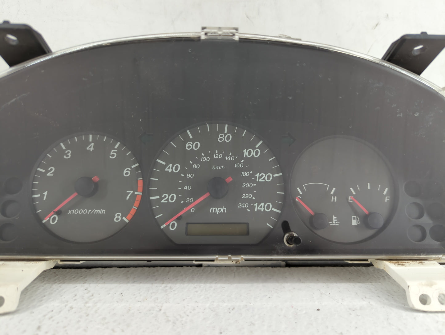 2000 Mazda 626 Instrument Cluster Speedometer Gauges P/N:69218-240A Miles: Fits OEM Used Auto Parts - Oemusedautoparts1.com