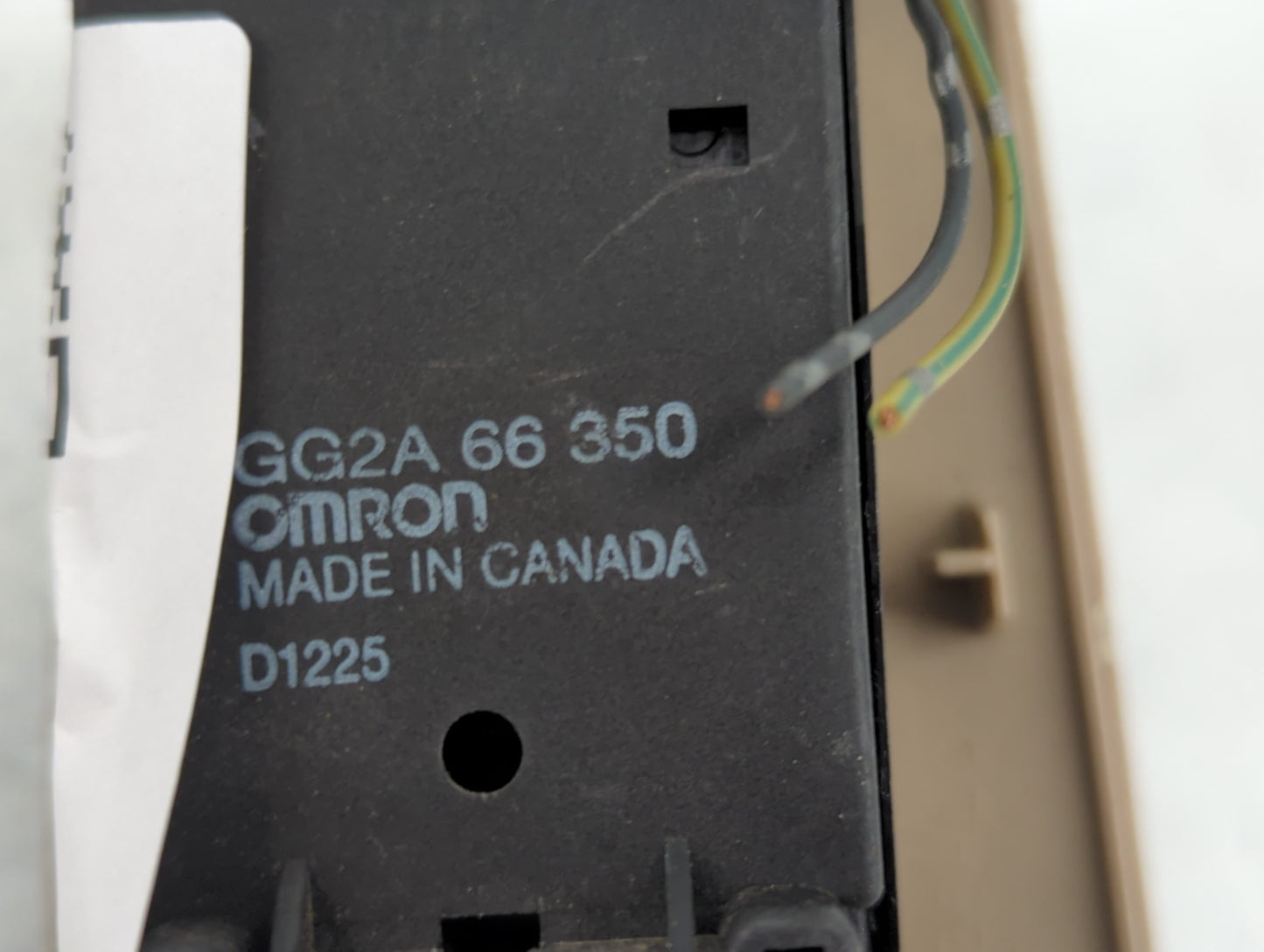 2000-2002 Mazda 626 Master Power Window Switch Replacement Driver Side Left P/N:GG2A 66 350 Fits Fits 2000 2001 2002 OEM Use