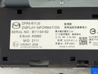 2020-2022 Mazda Cx-30 Radio AM FM Cd Player Receiver Replacement Fits Fits 2019 2020 2021 2022 OEM Used Auto Parts - Oemused