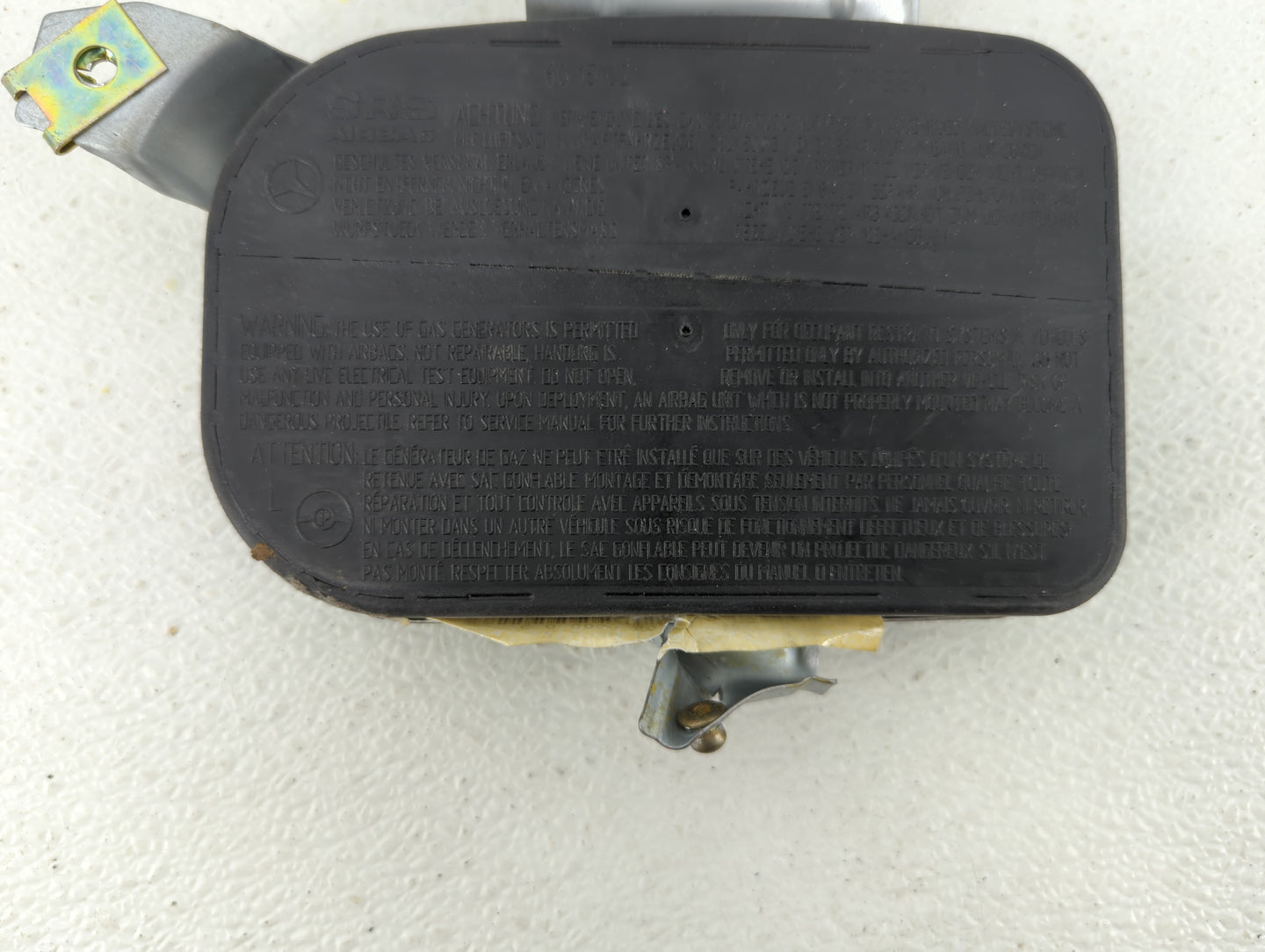 2000-2003 Mercedes-Benz E320 Air Bag Driver Left Knee OEM P/N:BAM-PT1-1028 Fits Fits 2000 2001 2002 2003 OEM Used Auto Parts