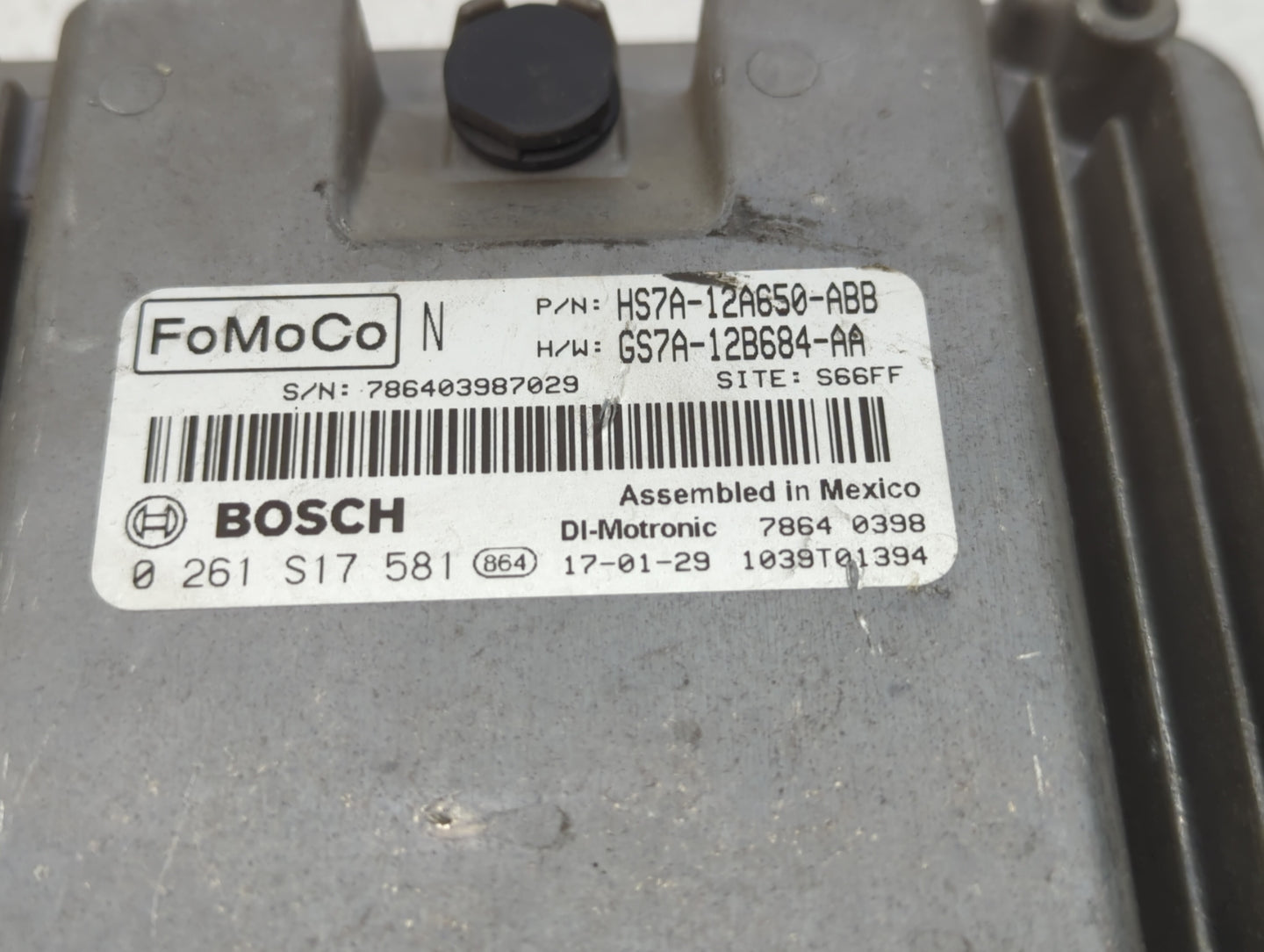 1998-2000 Mercedes-Benz Ml320 PCM Engine Control Computer ECU ECM PCU OEM P/N:0265456632 026 545 66 32 Fits Fits 1998 1999 2