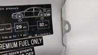 2000 Mercedes-benz S430 Fuel Tank Door Lid Gas Tank Silver - Oemusedautoparts1.com