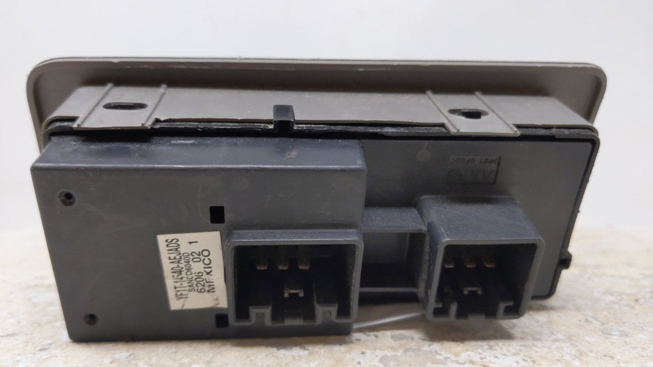 2000 Mercury Mercury Master Power Window Switch Replacement Driver Side Left P/N:YF1T-14540-AEJADS Fits OEM Used Auto Parts 