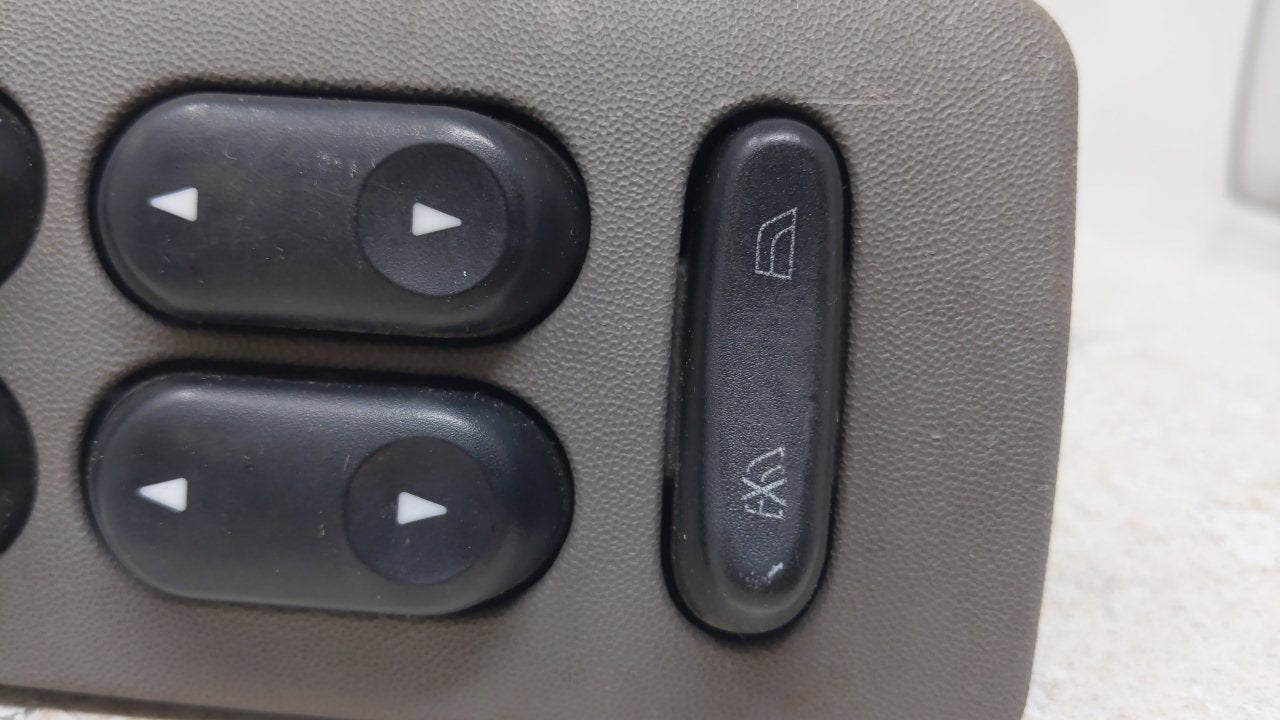 2000 Mercury Mercury Master Power Window Switch Replacement Driver Side Left Fits OEM Used Auto Parts - Oemusedautoparts1.co