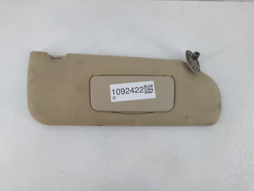 2003-2005 Mitsubishi Eclipse Sun Visor Shade Replacement Passenger Right Mirror Fits Fits 2003 2004 2005 OEM Used Auto Parts