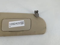 2003-2005 Mitsubishi Eclipse Sun Visor Shade Replacement Passenger Right Mirror Fits Fits 2003 2004 2005 OEM Used Auto Parts