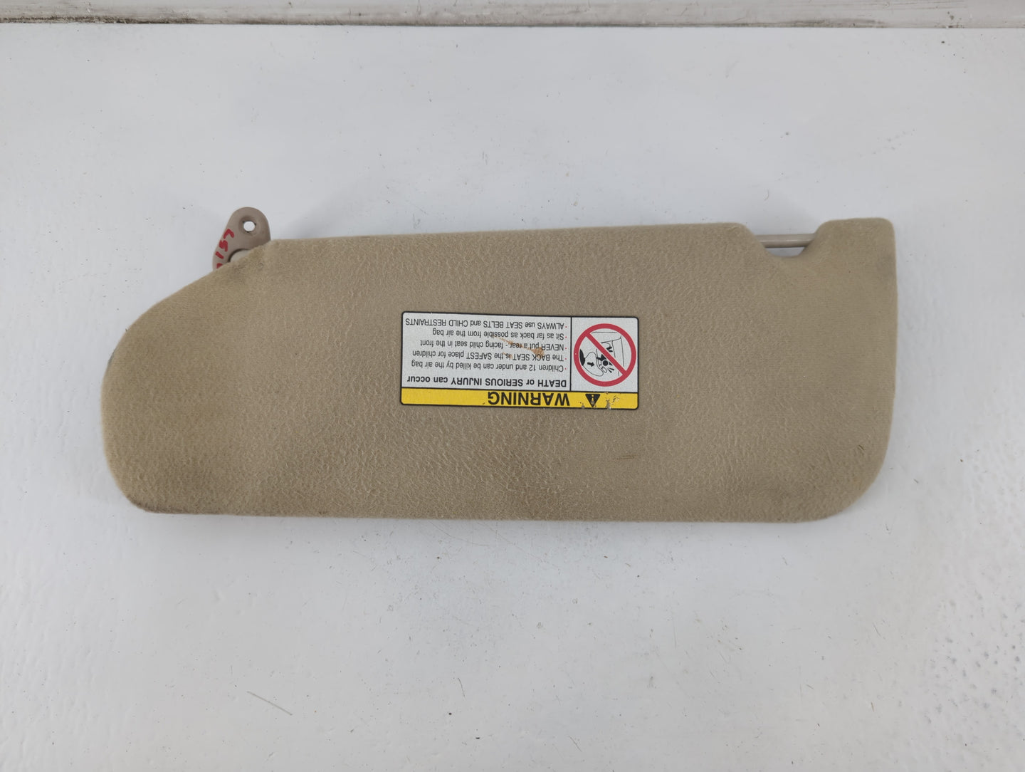 2003-2005 Mitsubishi Eclipse Sun Visor Shade Replacement Passenger Right Mirror Fits Fits 2003 2004 2005 OEM Used Auto Parts