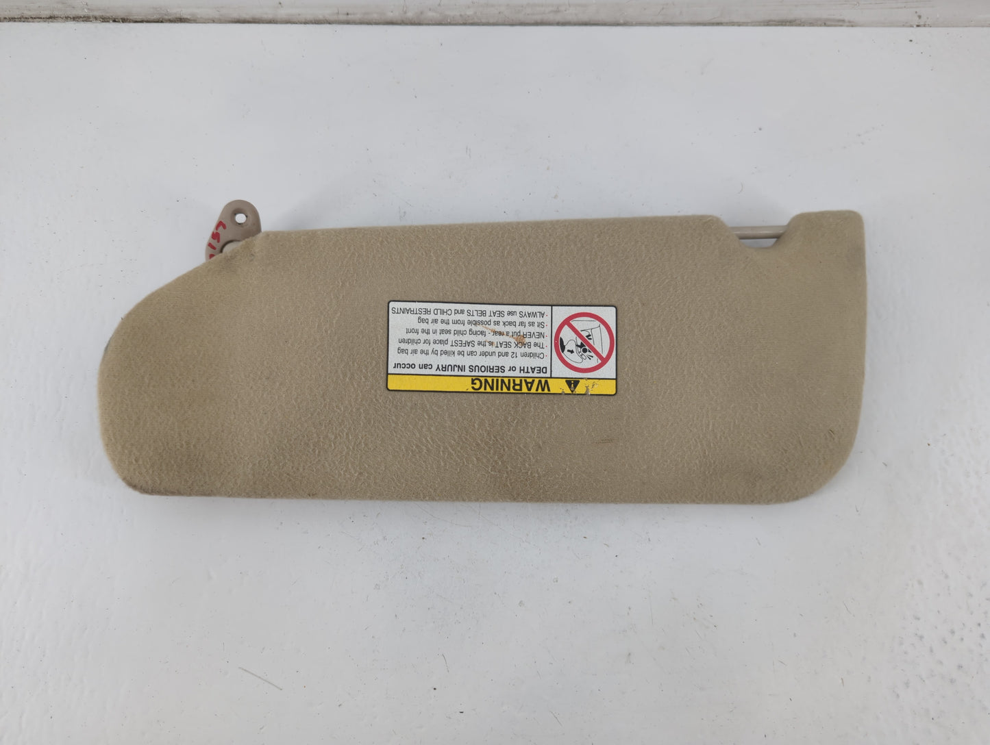 2003-2005 Mitsubishi Eclipse Sun Visor Shade Replacement Passenger Right Mirror Fits Fits 2003 2004 2005 OEM Used Auto Parts