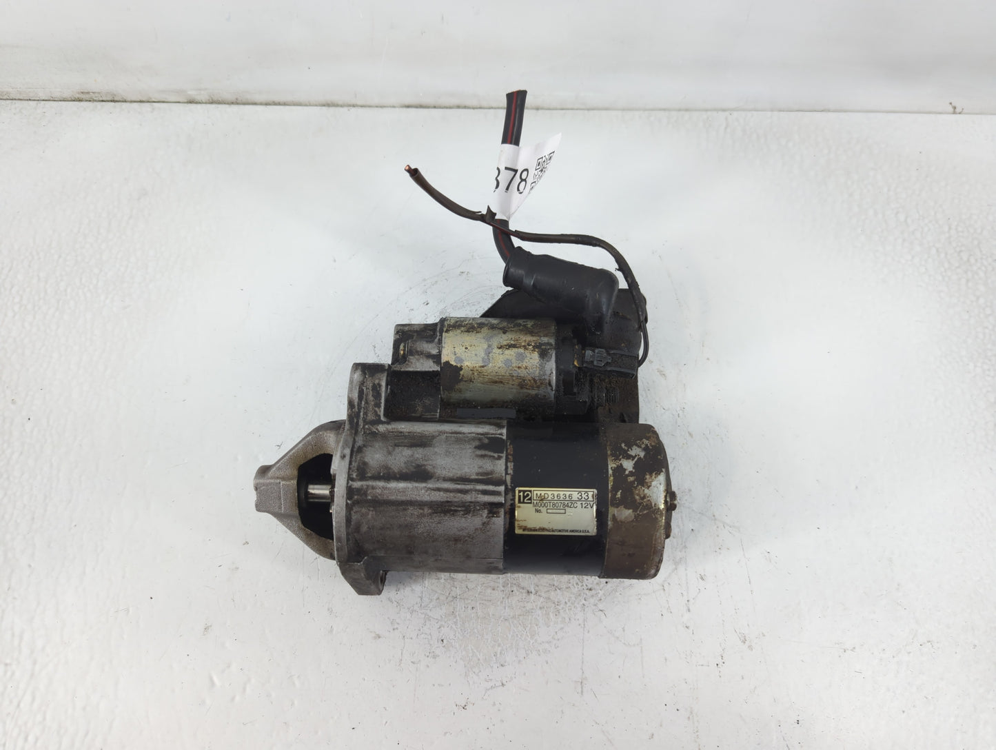 2000-2005 Mitsubishi Eclipse Car Starter Motor Solenoid OEM P/N:M000T80784ZC 12V MD3636 33 Fits OEM Used Auto Parts - Oemuse