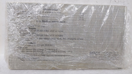 2000 Mazda 626 Owners Manual Book Guide OEM Used Auto Parts