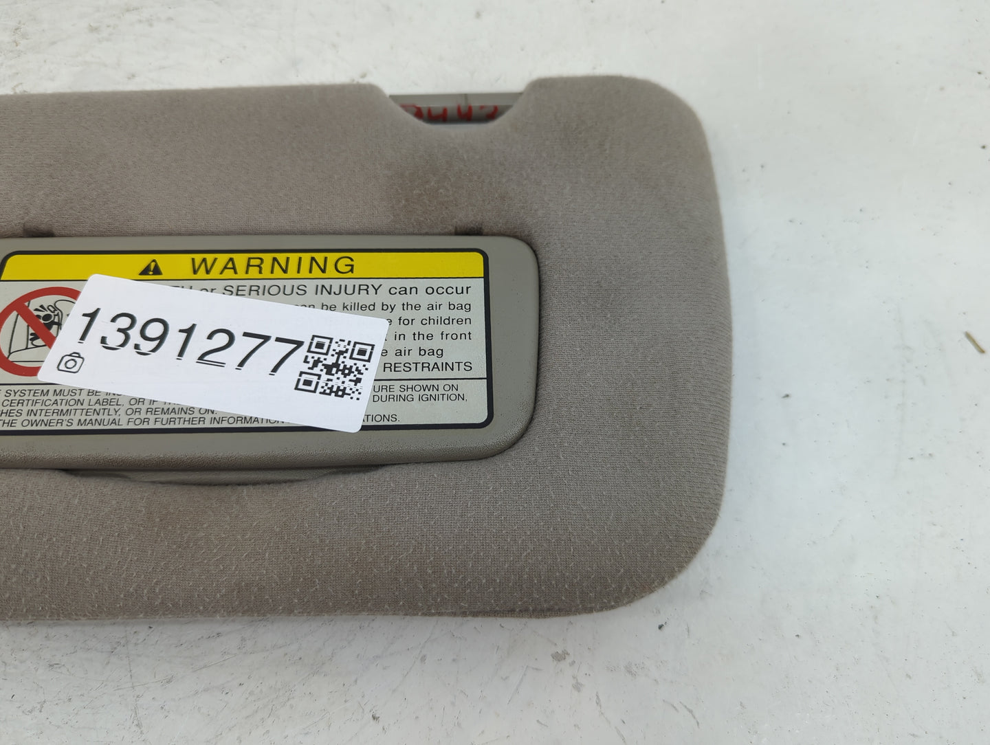 2000-2003 Nissan Maxima Sun Visor Shade Replacement Driver Left Mirror Fits Fits 2000 2001 2002 2003 OEM Used Auto Parts - O
