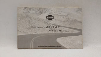 compare product 2000 Nissan Maxima Owners Manual Book Guide OEM Used Auto Parts