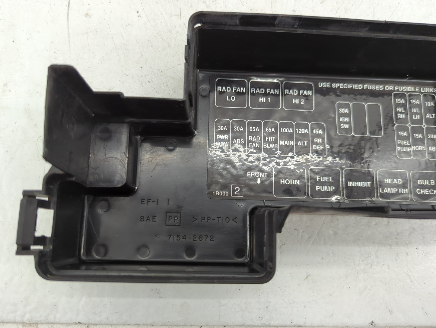 2000-2002 Nissan Quest Fusebox Fuse Box Panel Relay Module Fits Fits 2000 2001 2002 OEM Used Auto Parts - Oemusedautoparts1.