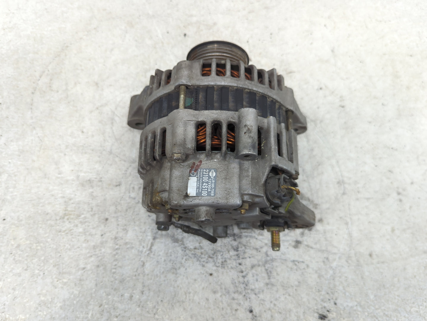 2000-2002 Nissan Xterra Alternator Replacement Generator Charging Assembly Engine OEM P/N:LR180-756B 23100 4S100 Fits OEM Us