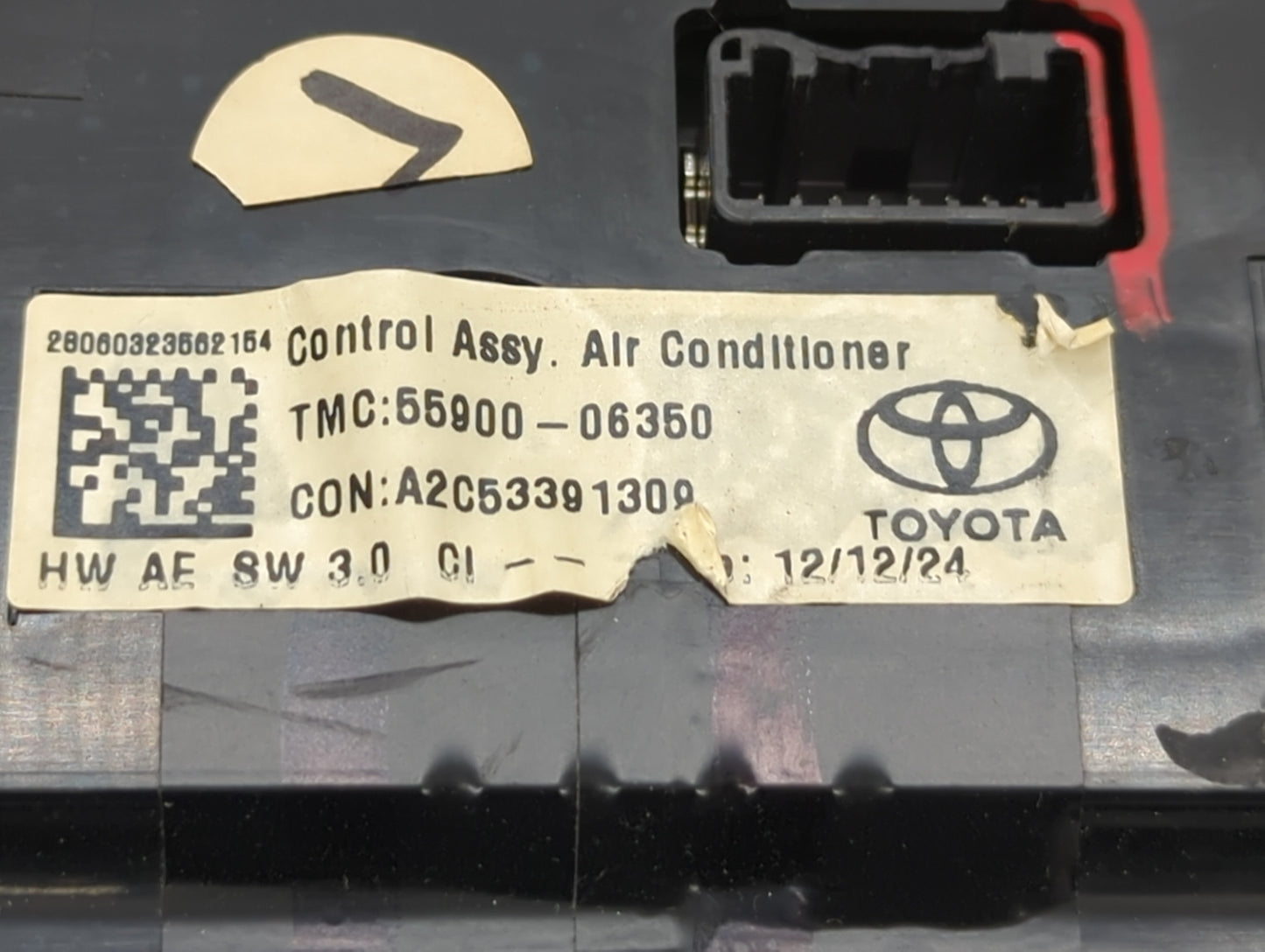 2000 Nissan Xterra Climate Control Module Temperature AC/Heater Replacement P/N:55900-06350 A2C53391309 Fits OEM Used Auto P
