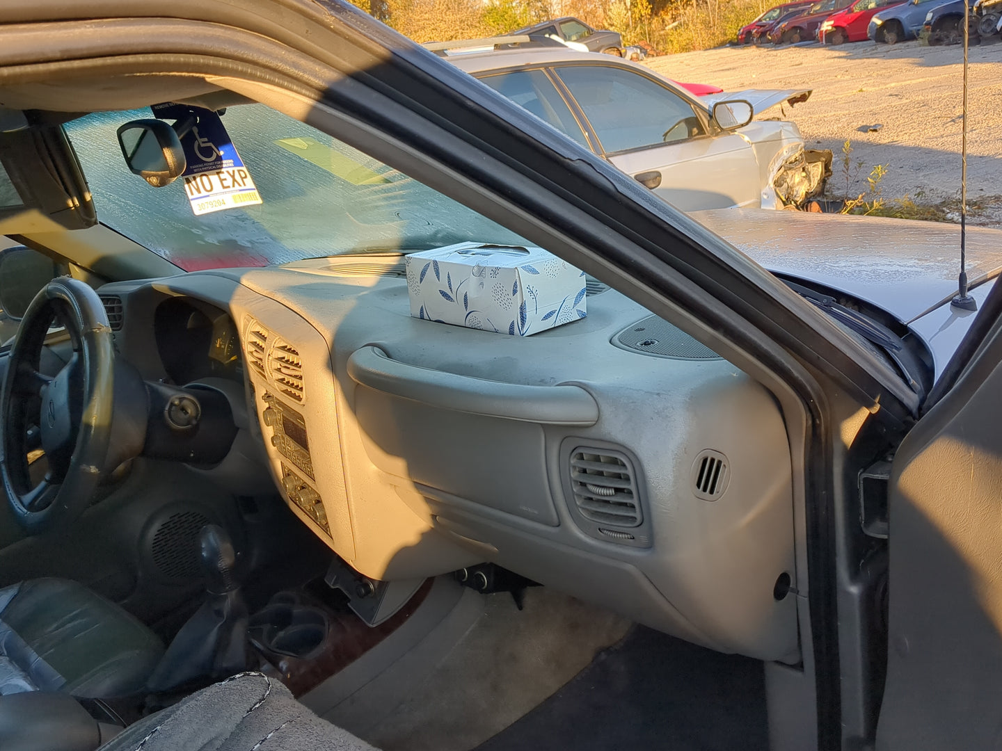 2000-2001 Oldsmobile Bravada Air Bag Passenger Right Dashboard OEM Fits Fits 2000 2001 2002 2003 2004 2005 OEM Used Auto Par