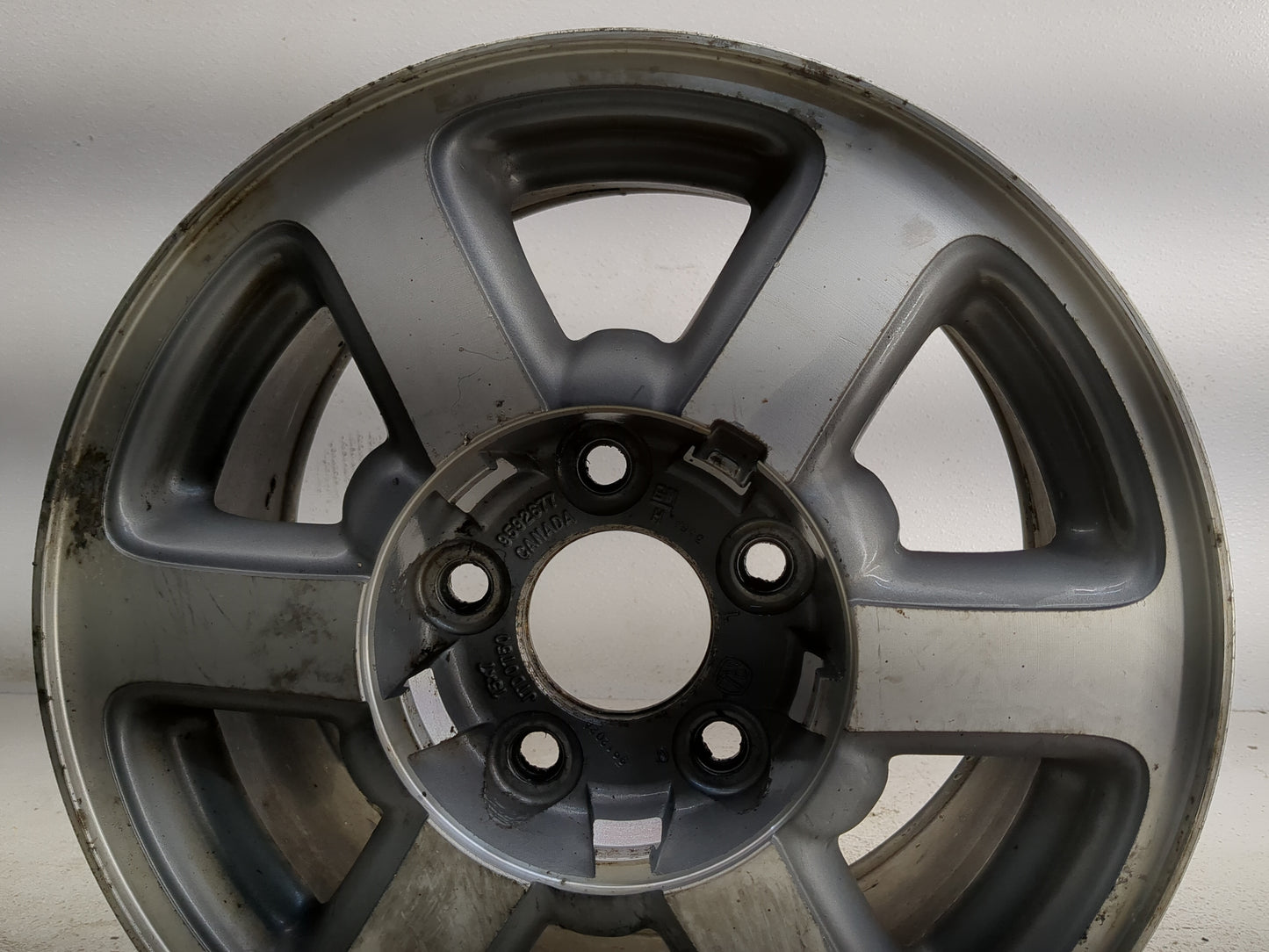 1998-2001 Oldsmobile Bravada Oem Wheel Rim 1317774 - Oemusedautoparts1.com