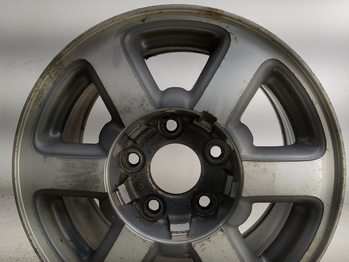 1998-2001 Oldsmobile Bravada Oem Wheel Rim 1317776 - Oemusedautoparts1.com
