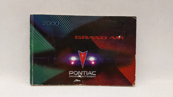 compare product 2000 Pontiac Grand Am Owners Manual Book Guide OEM Used Auto Parts