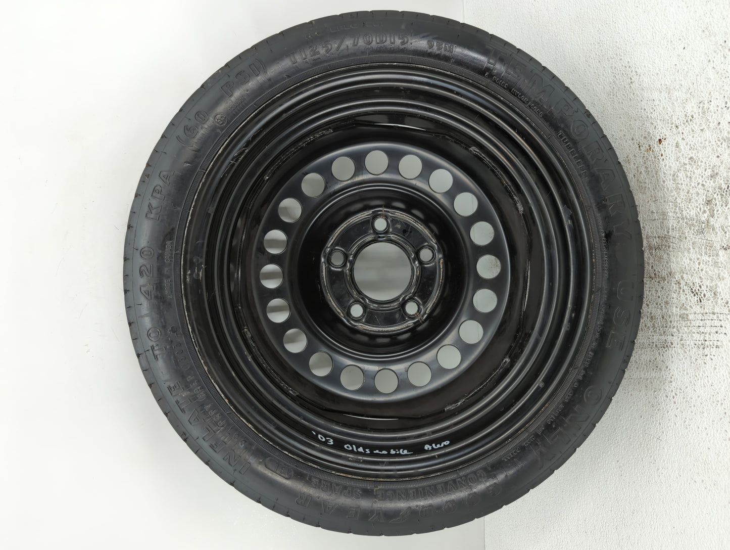 1997-2003 Pontiac Grand Prix Spare Donut Tire Wheel Rim Oem - Oemusedautoparts1.com