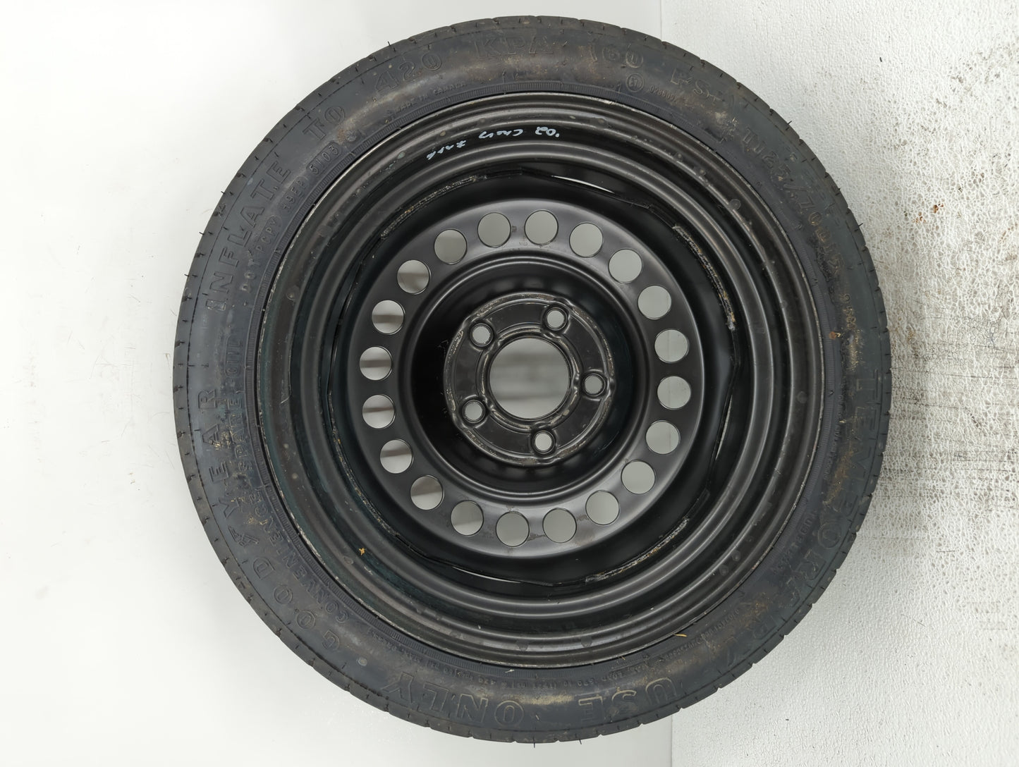 1997-2003 Pontiac Grand Prix Spare Donut Tire Wheel Rim Oem - Oemusedautoparts1.com