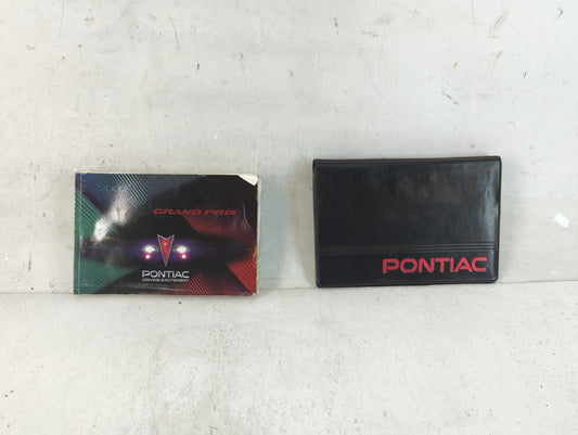 2000 Pontiac Grand Prix Owners Manual Book Guide P/N:00GPX001 OEM Used Auto Parts - Oemusedautoparts1.com