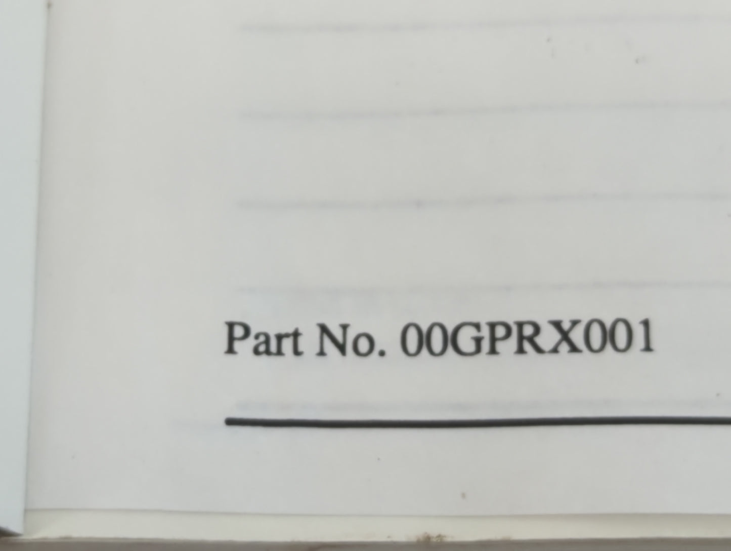 2000 Pontiac Grand Prix Owners Manual Book Guide P/N:00GPX001 OEM Used Auto Parts - Oemusedautoparts1.com