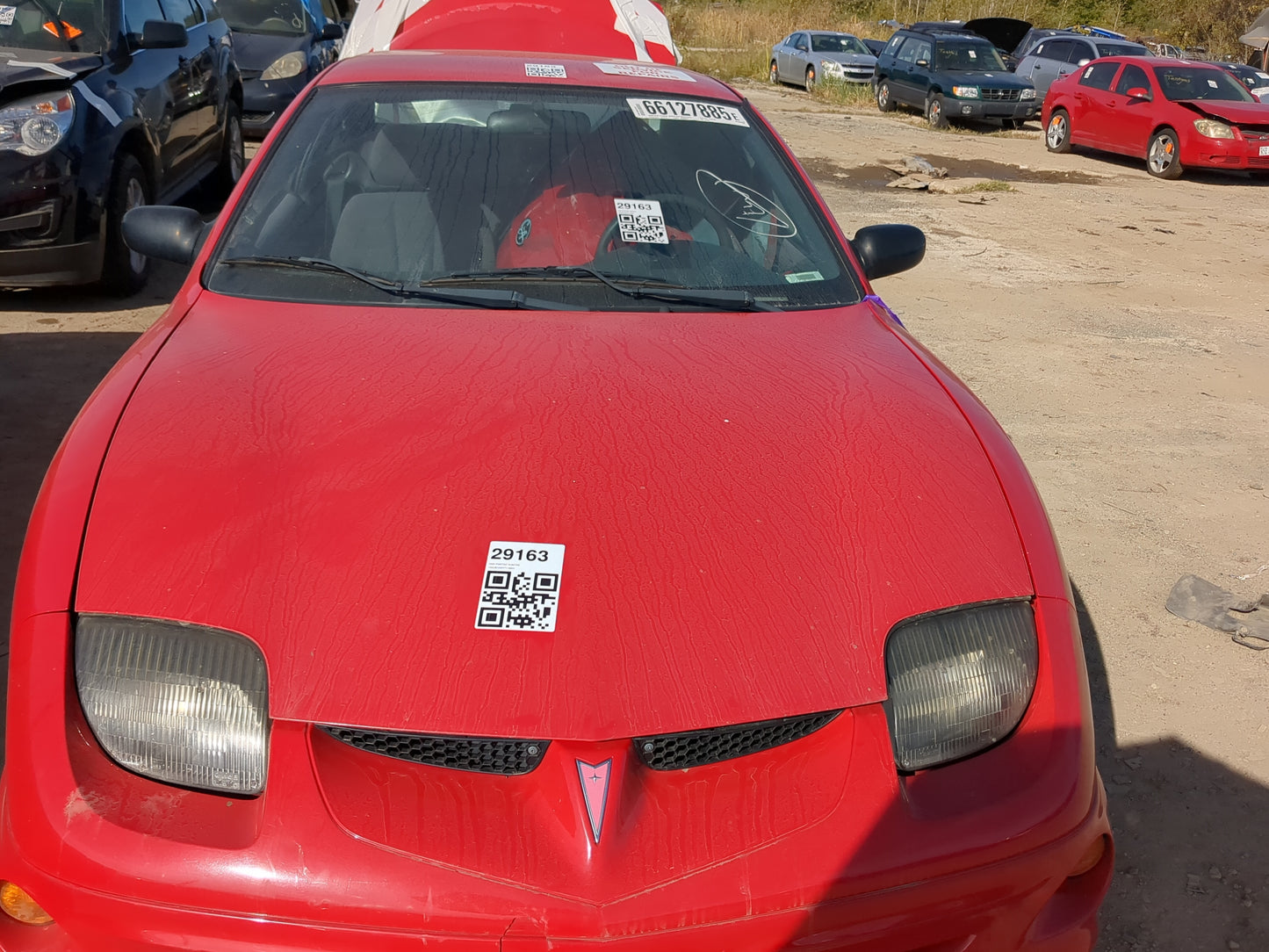 1995-2002 Pontiac Sunfire Hood Oem - Oemusedautoparts1.com