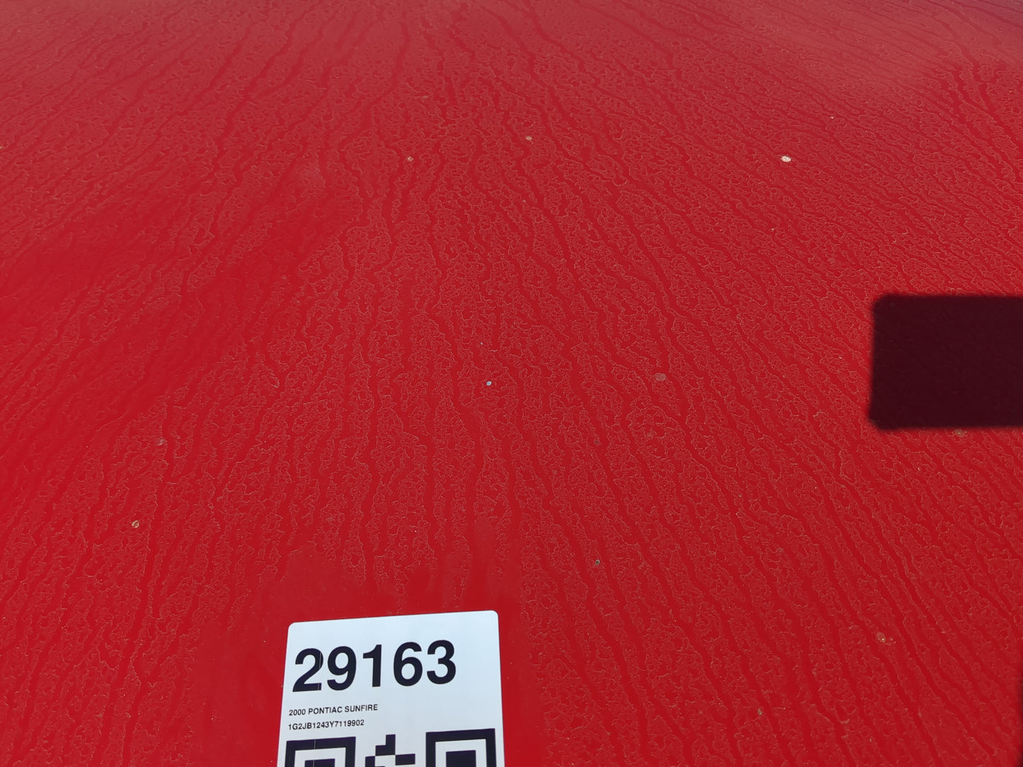 1995-2002 Pontiac Sunfire Hood Oem - Oemusedautoparts1.com