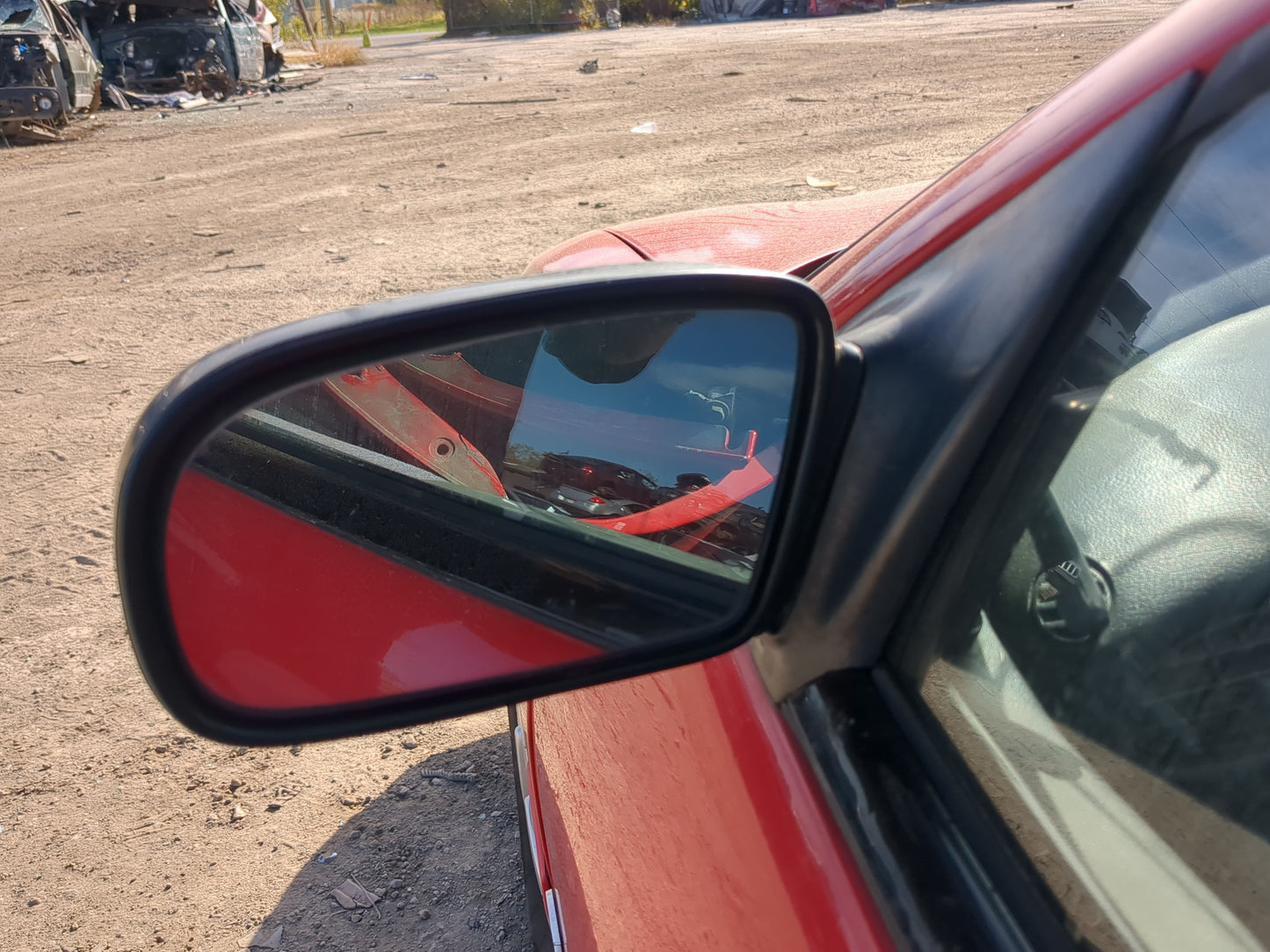 1995-2005 Pontiac Sunfire Driver Side View Mirror - Left Door Mirror OEM Used - Oemusedautoparts1.com