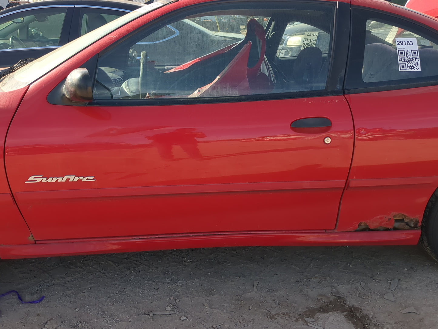 1995-2005 Pontiac Sunfire Driver Front Door Oem - Oemusedautoparts1.com