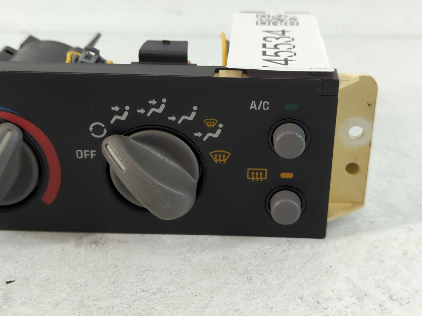 2000-2002 Pontiac Sunfire Climate Control Module Temperature AC/Heater Replacement P/N:09350502 Fits Fits 2000 2001 2002 OEM