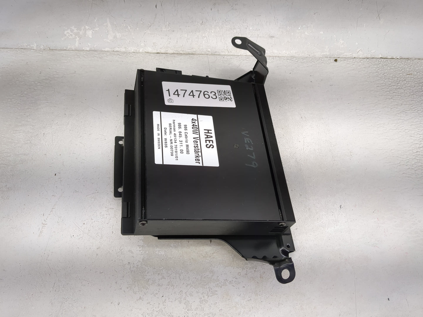 1997-2000 Porsche Boxster Radio Speaker Amplifier - Oemusedautoparts1.com