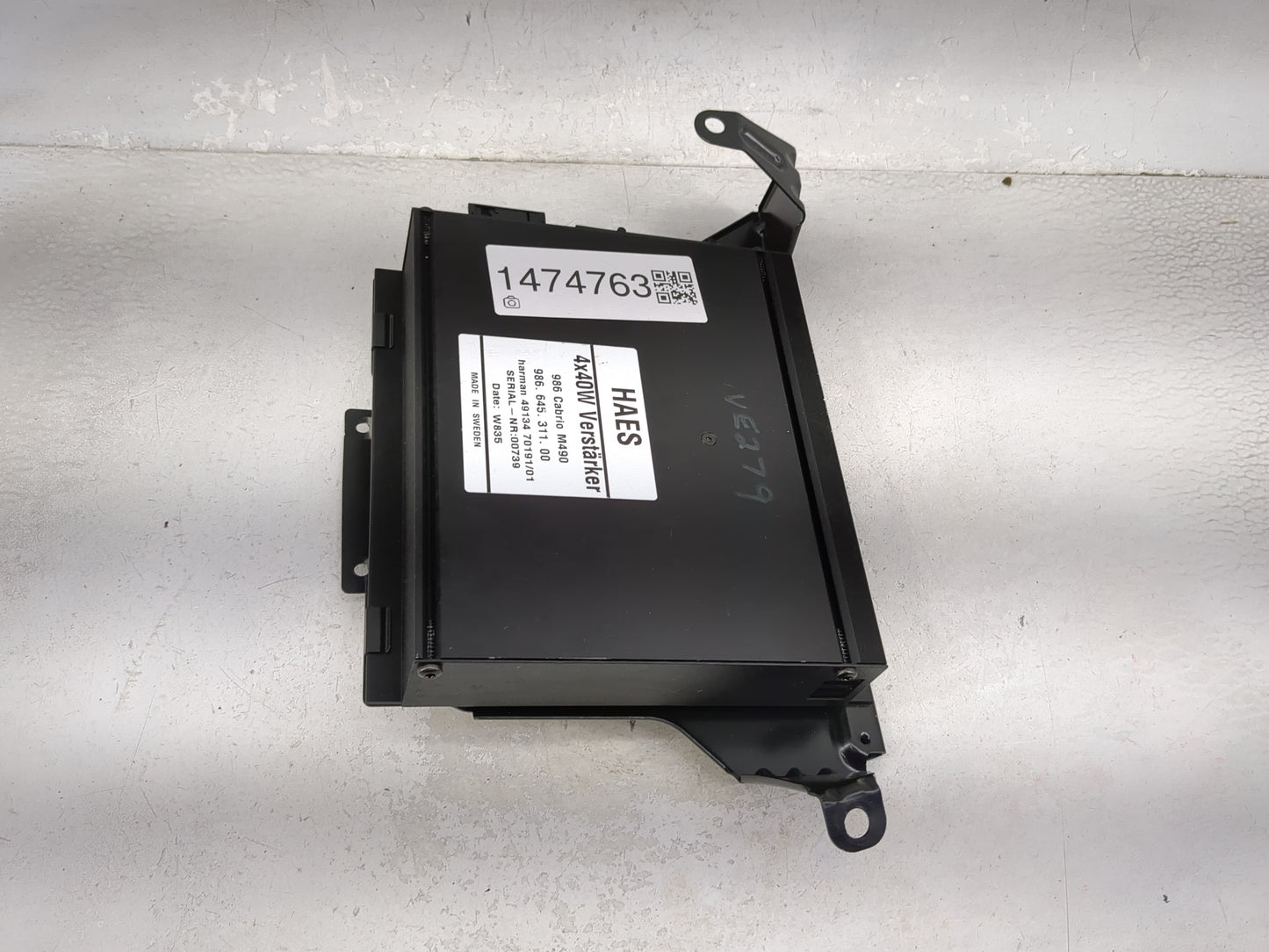 1997-2000 Porsche Boxster Radio Speaker Amplifier - Oemusedautoparts1.com