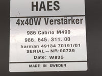 1997-2000 Porsche Boxster Radio Speaker Amplifier - Oemusedautoparts1.com
