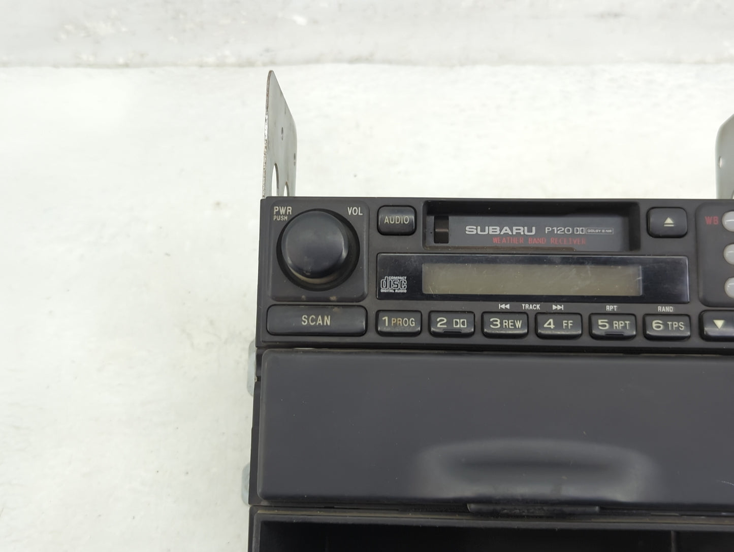 2000-2001 Subaru Legacy Radio AM FM Cd Player Receiver Replacement P/N:86201AE08A Fits Fits 2000 2001 OEM Used Auto Parts - 
