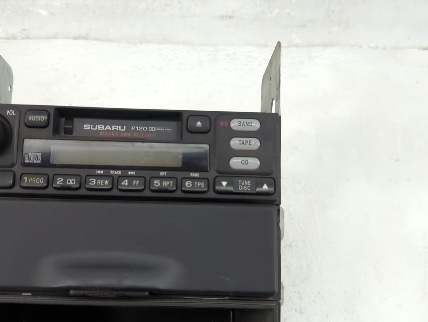 2000-2001 Subaru Legacy Radio AM FM Cd Player Receiver Replacement P/N:86201AE08A Fits Fits 2000 2001 OEM Used Auto Parts - 