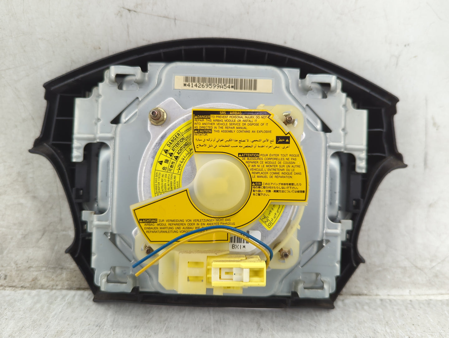 1998-2000 Toyota 4runner Air Bag Driver Left Steering Wheel Mounted - Oemusedautoparts1.com