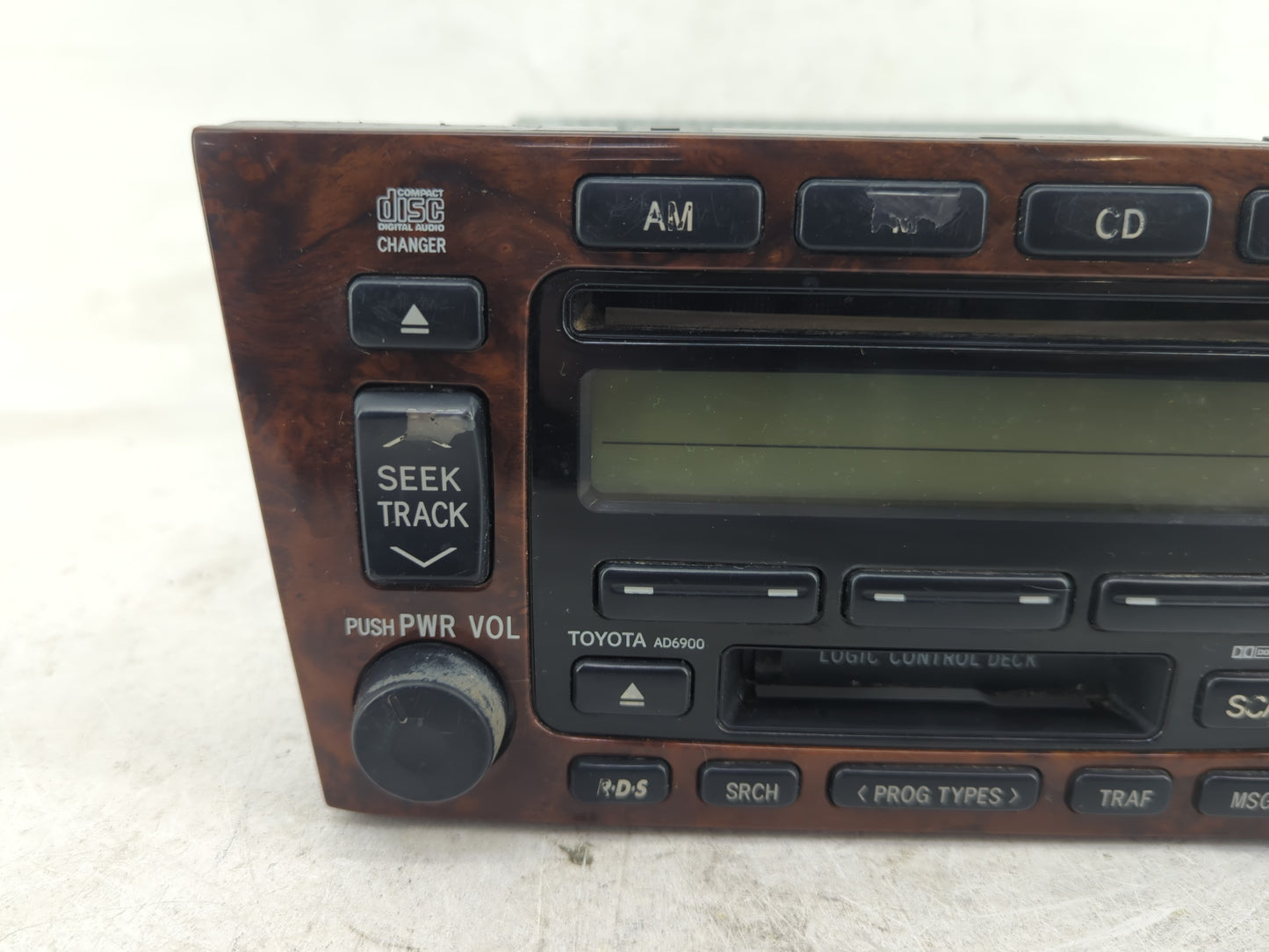 2000-2004 Toyota Avalon Radio AM FM Cd Player Receiver Replacement P/N:09350209 Fits Fits 2000 2001 2002 2003 2004 OEM Used 