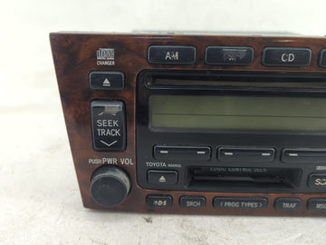 2000-2004 Toyota Avalon Radio AM FM Cd Player Receiver Replacement P/N:09350209 Fits Fits 2000 2001 2002 2003 2004 OEM Used Auto Parts