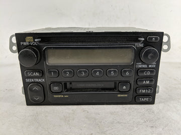 2000-2001 Toyota Camry Radio AM FM Cd Player Receiver Replacement P/N:86120-0C020 Fits Fits 1999 2000 2001 2002 2003 OEM Use